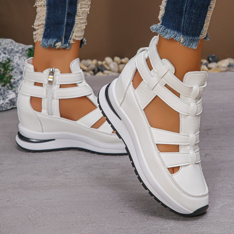 🔥Letzter Tag 60% Rabatt - Bequeme leichte Wedges mit seitlichem Reißverschluss