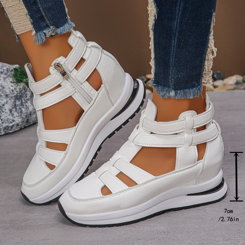 🔥Letzter Tag 60% Rabatt - Bequeme leichte Wedges mit seitlichem Reißverschluss
