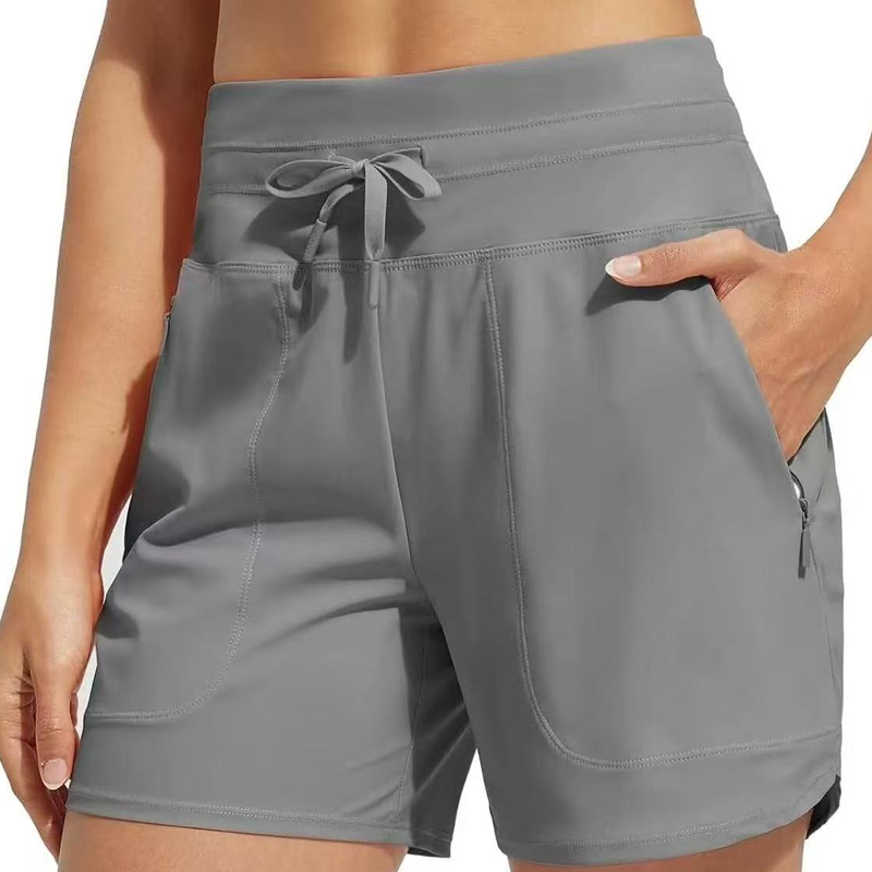 ⏰Descuento por tiempo limitado☀️Pantalones cortos deportivos con bolsillos para mujer💯