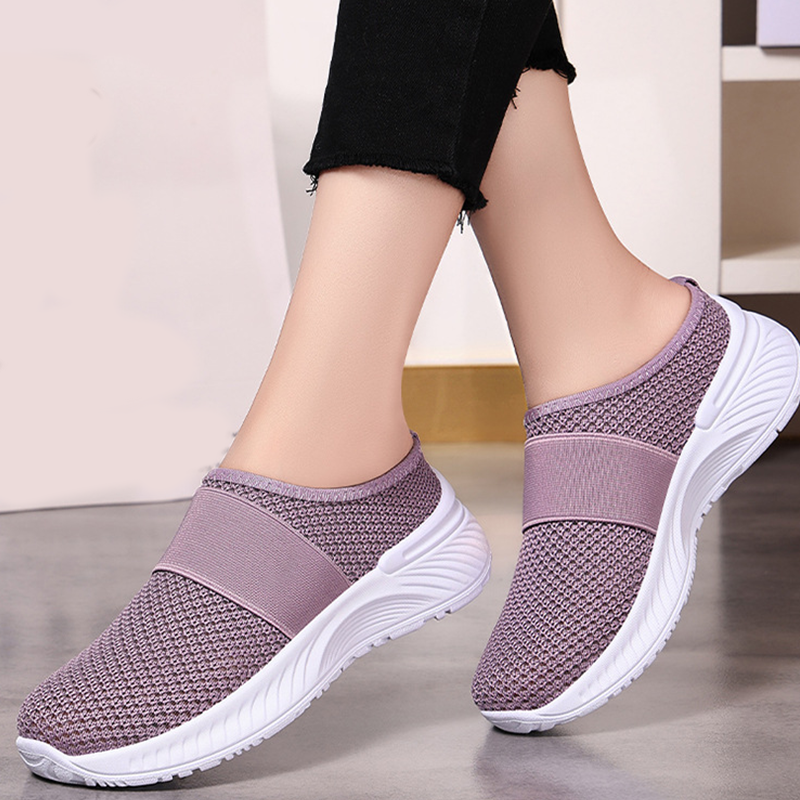 👟 50% RABATT! ✨ Orthopädische Damen-Slipper – Rutschfest, atmungsaktiv & leicht – Perfekt für den täglichen Komfort – ideal für Zuhause, Büro oder Spaziergänge 🌿