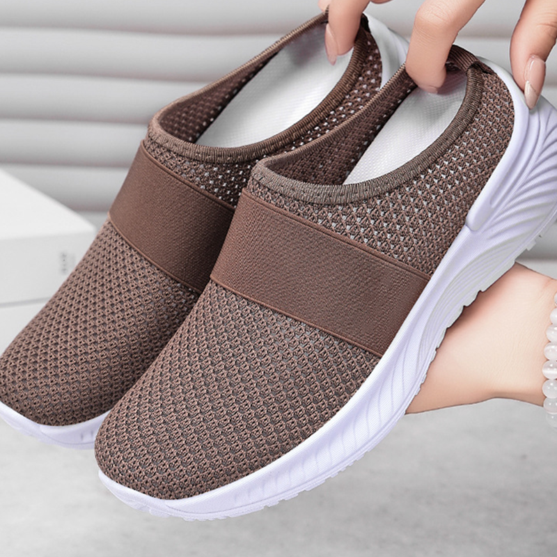 👟 50% RABATT! ✨ Orthopädische Damen-Slipper – Rutschfest, atmungsaktiv & leicht – Perfekt für den täglichen Komfort – ideal für Zuhause, Büro oder Spaziergänge 🌿