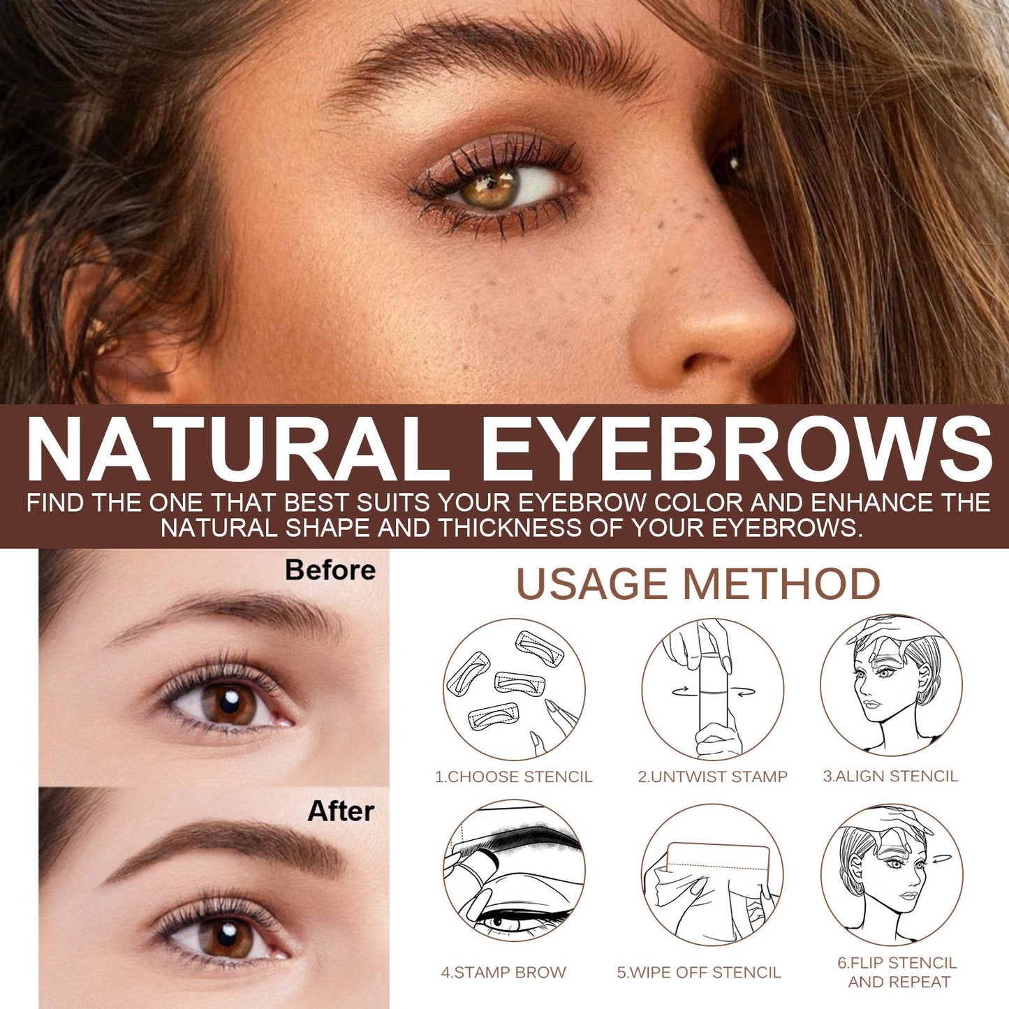 🌟 Cejas perfectas en segundos: ¡Compra 2 y llévate 1 gratis! 🎯💦