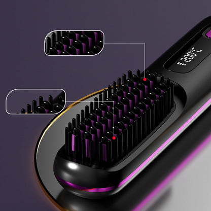 ✨Letzter Tag Sonderpreis €29.99!!💥Kabelloser Keramik-Heiz-Haarglättungskamm💇‍♀️
