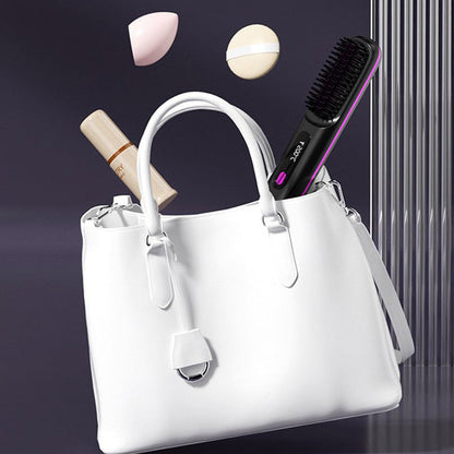 ✨Letzter Tag Sonderpreis €29.99!!💥Kabelloser Keramik-Heiz-Haarglättungskamm💇‍♀️