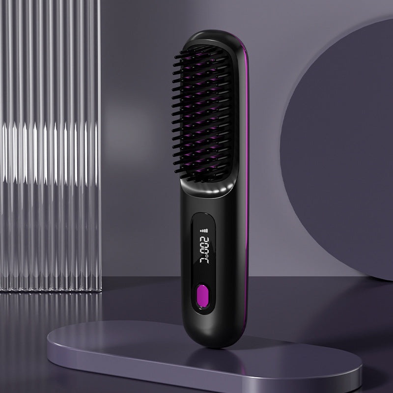 ✨Letzter Tag Sonderpreis €29.99!!💥Kabelloser Keramik-Heiz-Haarglättungskamm💇‍♀️