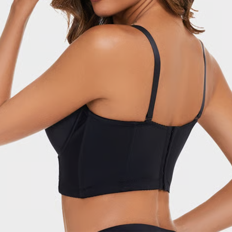 💜 PROMOCIÓN DE ÚLTIMO DÍA – 55% DE DESCUENTO💜 Sujetador de encaje con tirantes ajustables para mujer.