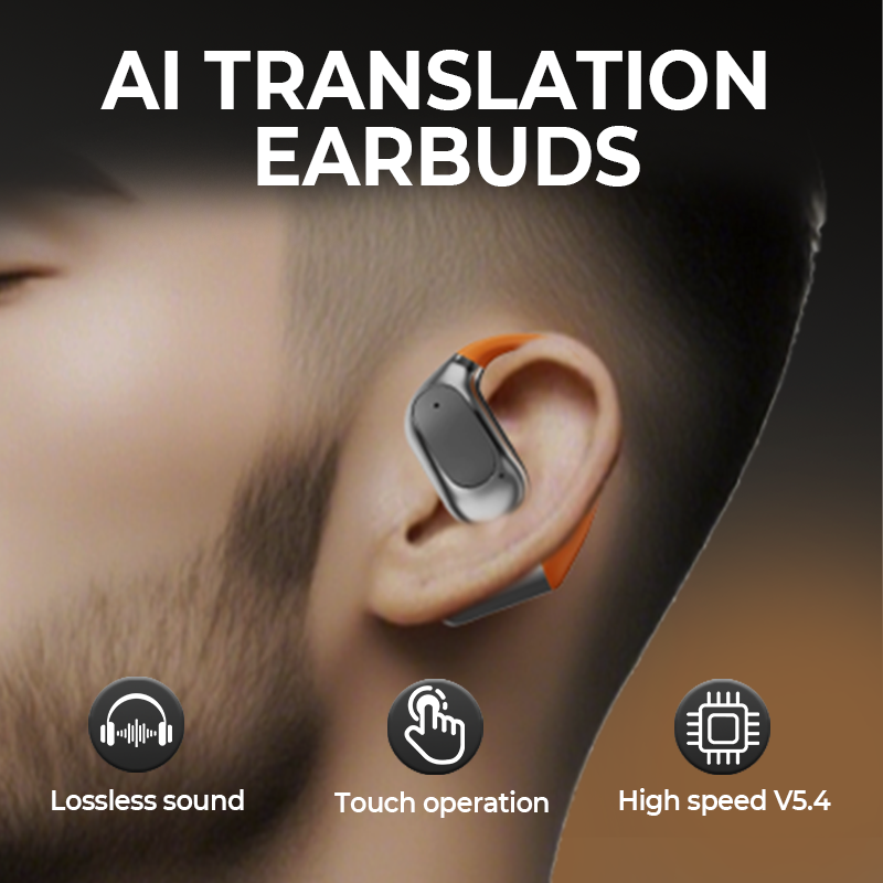 🔥 2025 Hot Sale 56 % RABATT🔥 Bluetooth-Ohrhörer mit KI-Übersetzung