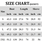 Women’s Loose Fit Jacket & Elastic Waist Pants 2-Piece Set