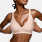 2-Piece Set💕 Jelly Wireless Womens Comfortable Wireless Bras Push Up Bralettes Seamless Tshirts Bras Deep V Everyday Bras