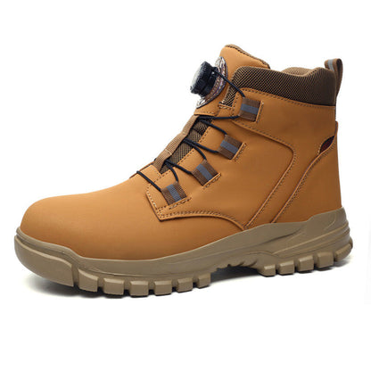 🔥Versandkostenfrei - Rutschfeste, leichte Sicherheitsstiefel der Klasse S3 für Unisex, ✅👍 mit stoßfesten Spikes, Anti-Smash- und Anti-Kompressions-Funktion
