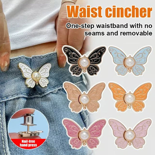 💗LETZTER TAG AKTION - 49% RABATT💗Removable Butterfly Waist Adjustment Buckle