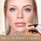 ⏳Begrenzte Zeit 50% Rabatt💥Perfekte Augenbrauen Schablone & Stempel Kit