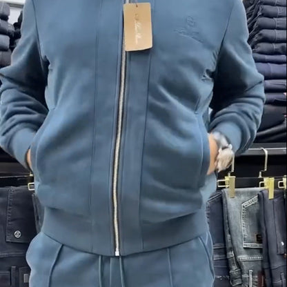 🔥Kostenloser Versand🍁Herren-Zweiteiler mit Freizeitjacke und Hose
