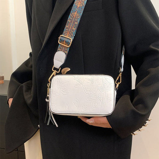 Stilvolle Umhängetasche im Vintage-Stil für Damen