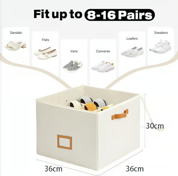 💜Kauf eins, bekomm das zweite gratis💜Schuh-Organizer aus Stoff, Aufbewahrungsbox
