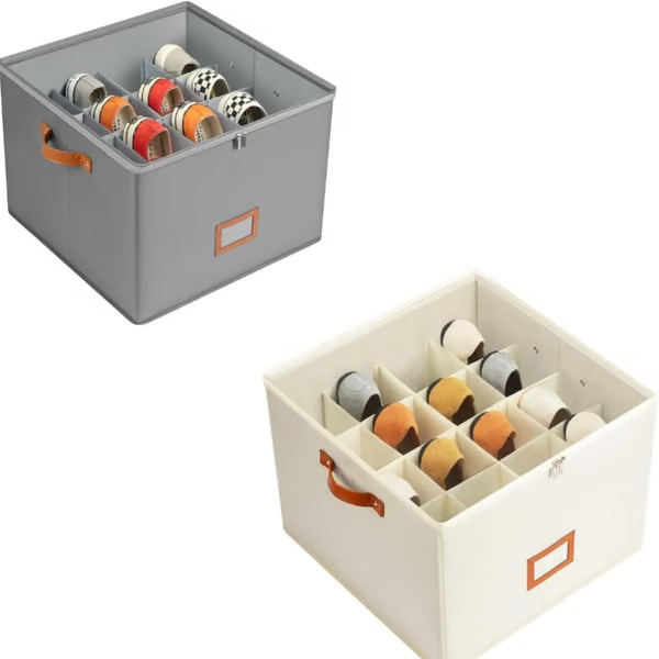 💜Kauf eins, bekomm das zweite gratis💜Schuh-Organizer aus Stoff, Aufbewahrungsbox