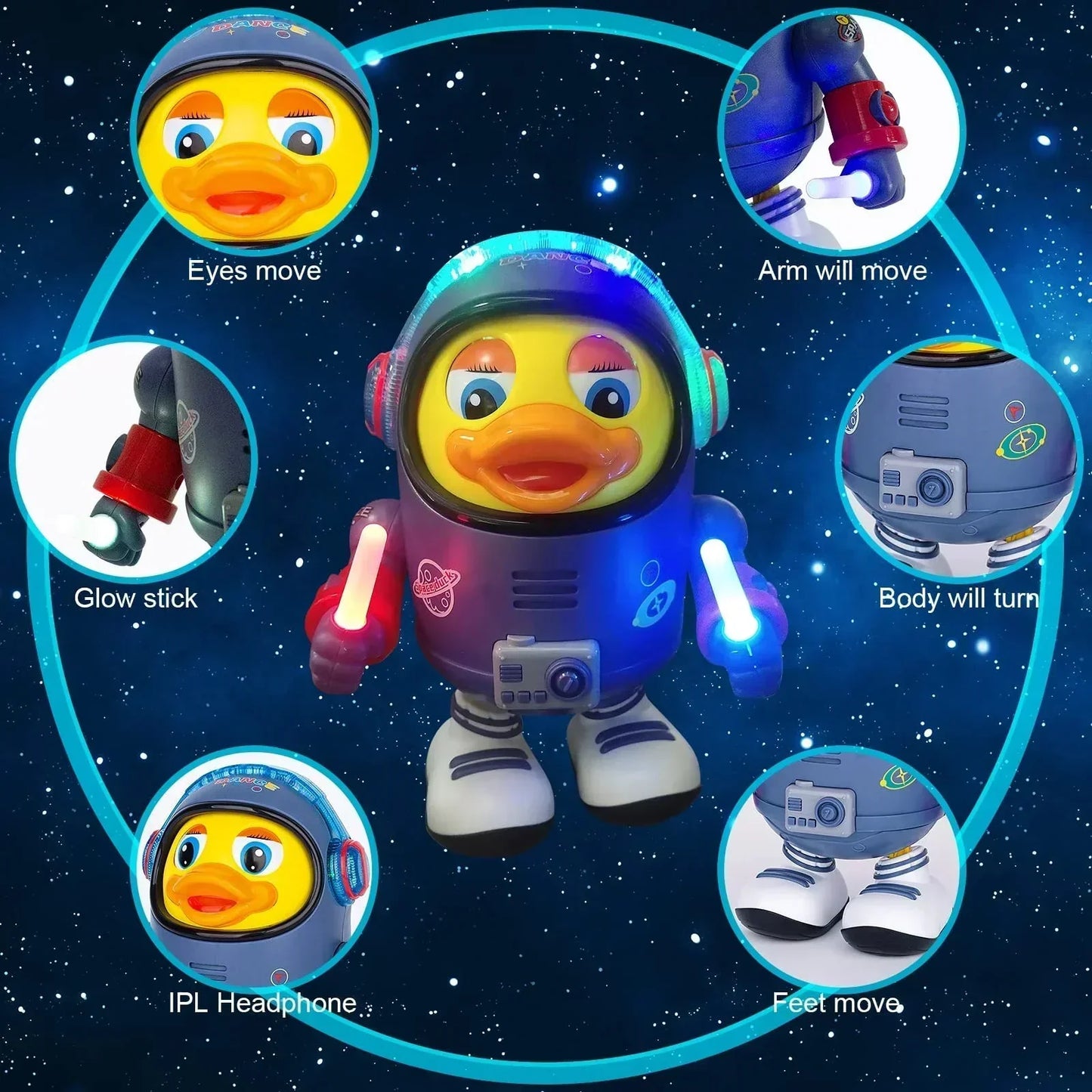 🧑‍🚀🔥Tanzendes Weltraumentenspielzeug✨