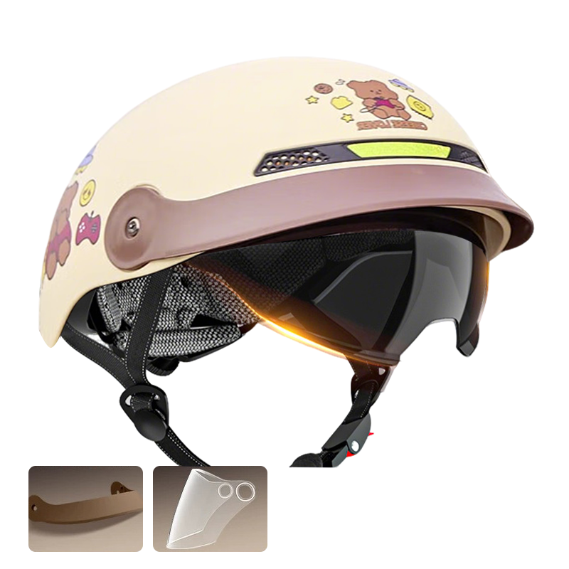 🔥🛡️Seiko-Zertifizierung Atmungsaktiver, leichter und stoßfester Motorradhelm