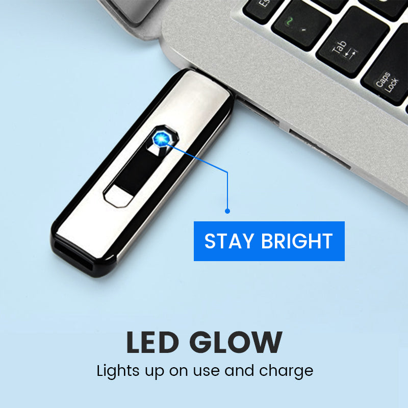 Leichtes, über USB aufladbares Feuerzeug