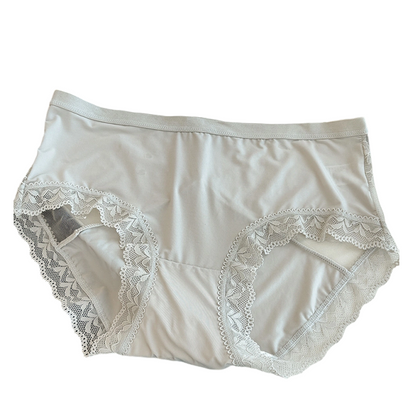 📢📢KAUF 1 ERHALTE 1 GRATIS⏰⏰ Weiche Spitzen-Slips für Damen mit mittlerer Leibhöhe