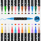 🔥Heißer Verkauf 50 % RABATT🎁Dual-Tip Glitter Marker Pen