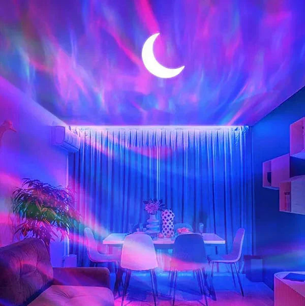 🌌 50% RABATT JETZT! ✨ Nordlichtprojektor - 360° Farbwechsel mit Sternenhimmel-Effekt für eine Magische Atmosphäre zu Hause ✨🔮