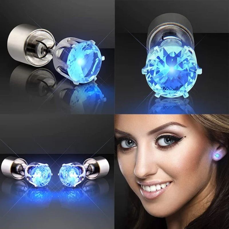✨ LETZTER TAG VERKAUF 50% RABATT ✨Stylische LED-leuchtende Kronenohrringe