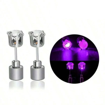 ✨ LETZTER TAG VERKAUF 50% RABATT ✨Stylische LED-leuchtende Kronenohrringe