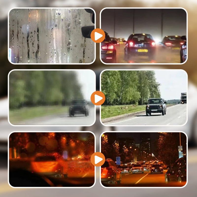 🚗 Auto Glasreiniger Ölfilm Entferner für Seitenfenster – Klare & Streifenfreie Sicht
