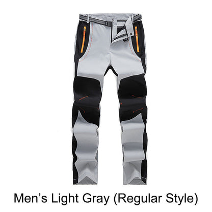 👖Winddichte, wasserdichte, warme Wanderhose mit elastischem Bund