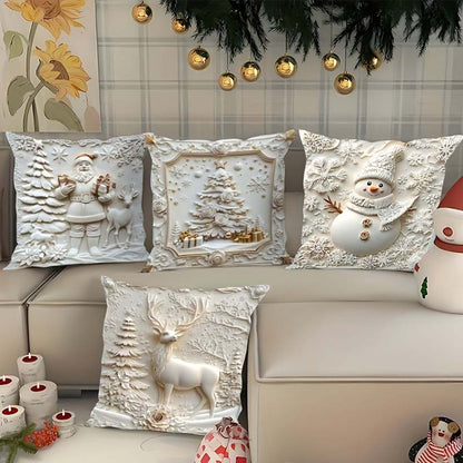 🔥Solange der Vorrat reicht 50 % Rabatt!🎉Elegante Weihnachts-Dekokissenbezüge