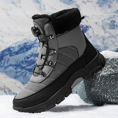 💜 LETZTER TAG DER AKTION – 50 % RABATT 💜Bequeme Herrenstiefel mit weichem Kunstfellfutter