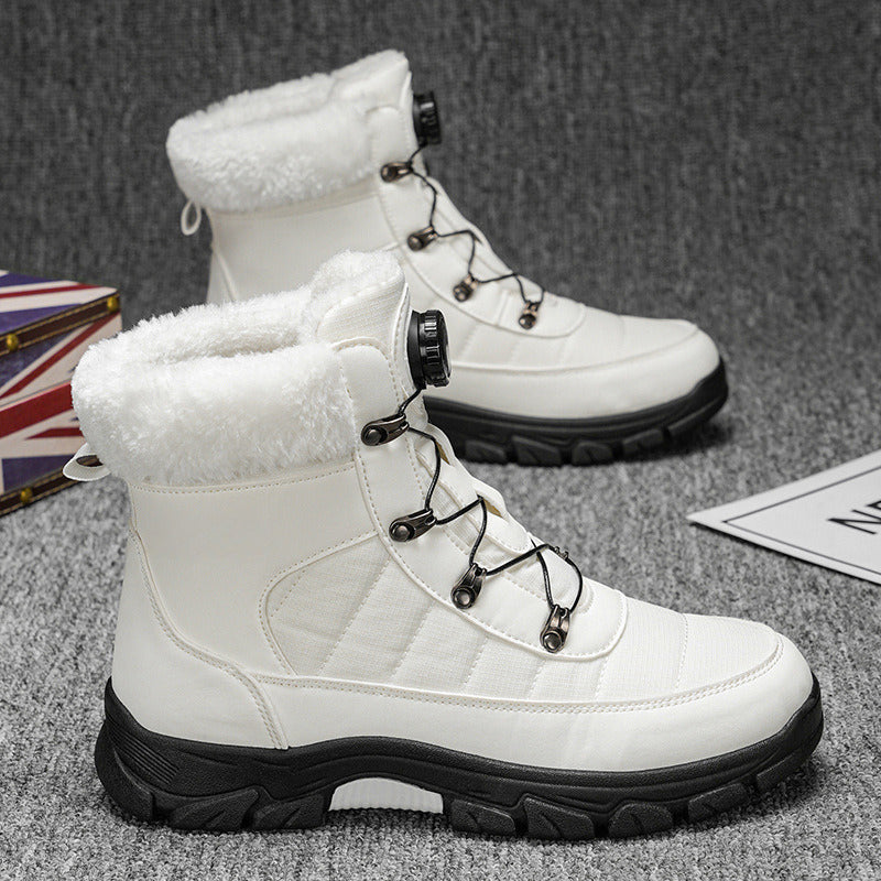 💜 LETZTER TAG DER AKTION – 50 % RABATT 💜Bequeme Herrenstiefel mit weichem Kunstfellfutter