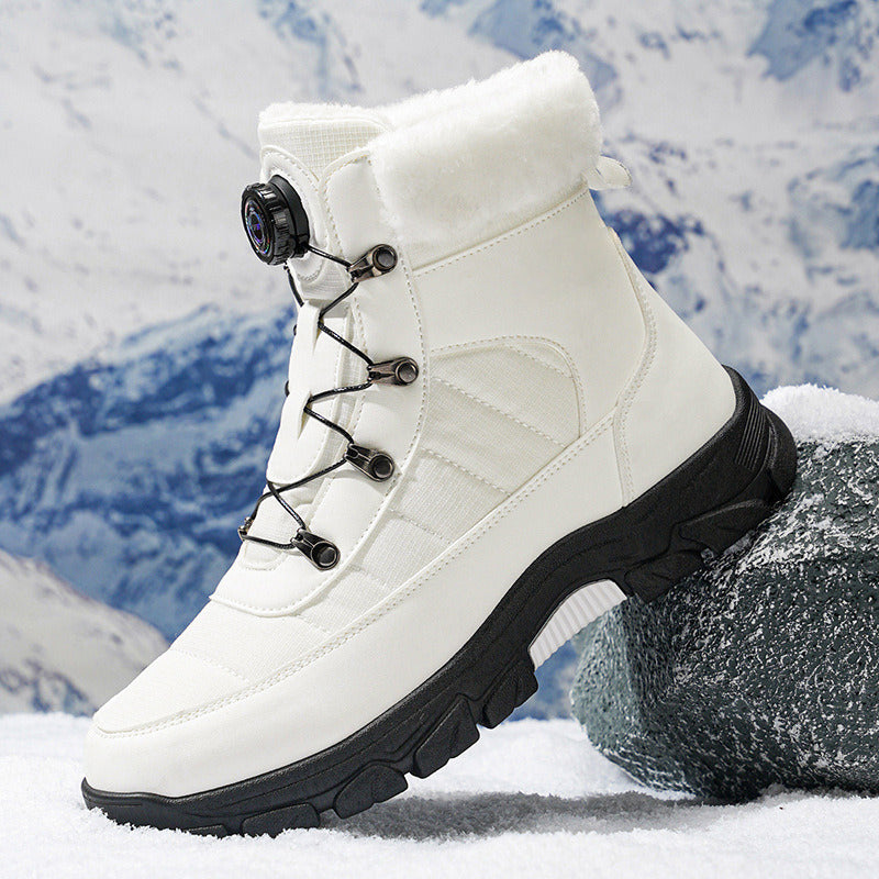 💜 LETZTER TAG DER AKTION – 50 % RABATT 💜Bequeme Herrenstiefel mit weichem Kunstfellfutter