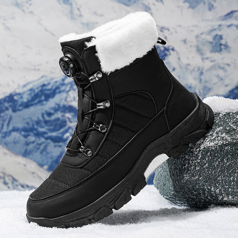 💜 LETZTER TAG DER AKTION – 50 % RABATT 💜Bequeme Herrenstiefel mit weichem Kunstfellfutter