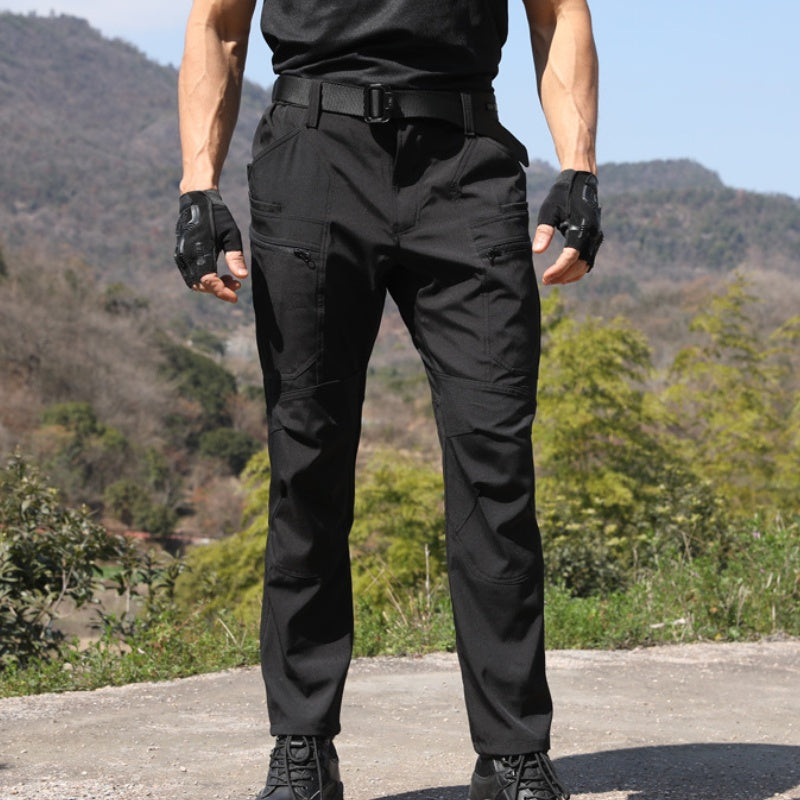 🔥Kostenloser Versand 👖 Slim-Fit Cargohose Herren, einfarbig – Perfekt für Frühling & Herbst!