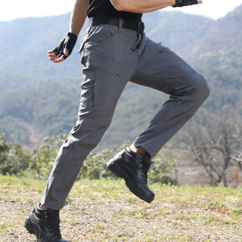 🔥Kostenloser Versand 👖 Slim-Fit Cargohose Herren, einfarbig – Perfekt für Frühling & Herbst!