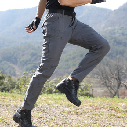 🔥Kostenloser Versand 👖 Slim-Fit Cargohose Herren, einfarbig – Perfekt für Frühling & Herbst!