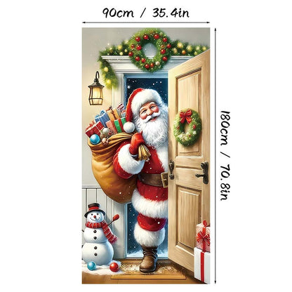 ⏰Weihnachts-Sonderverkauf 50 % Rabatt!!🎄Weihnachts-Türverkleidung für sofortige Weihnachtsdekoration