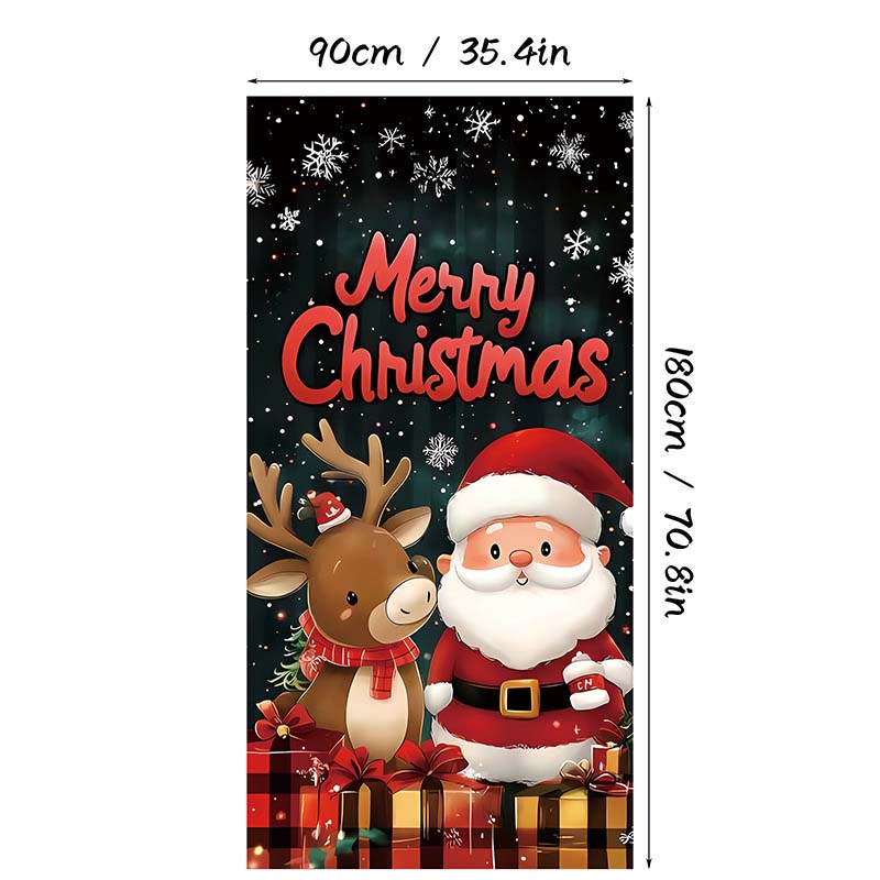 ⏰Weihnachts-Sonderverkauf 50 % Rabatt!!🎄Weihnachts-Türverkleidung für sofortige Weihnachtsdekoration