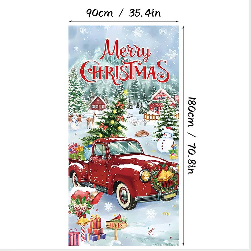 ⏰Weihnachts-Sonderverkauf 50 % Rabatt!!🎄Weihnachts-Türverkleidung für sofortige Weihnachtsdekoration