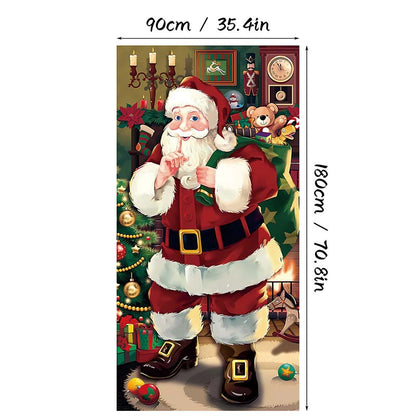 ⏰Weihnachts-Sonderverkauf 50 % Rabatt!!🎄Weihnachts-Türverkleidung für sofortige Weihnachtsdekoration