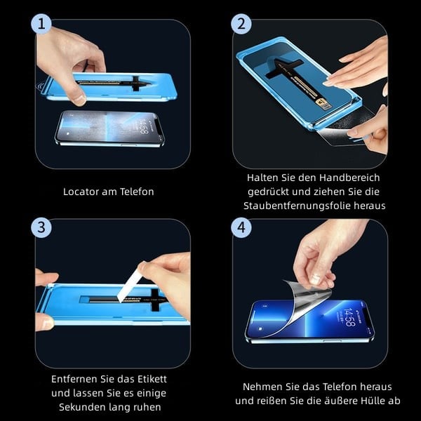 💖LETZTER TAG – KAUF 1, ERHALTE 1 GRATIS📲 Invisible Artifact Displayschutzfolie – Staubfrei ohne Blasen