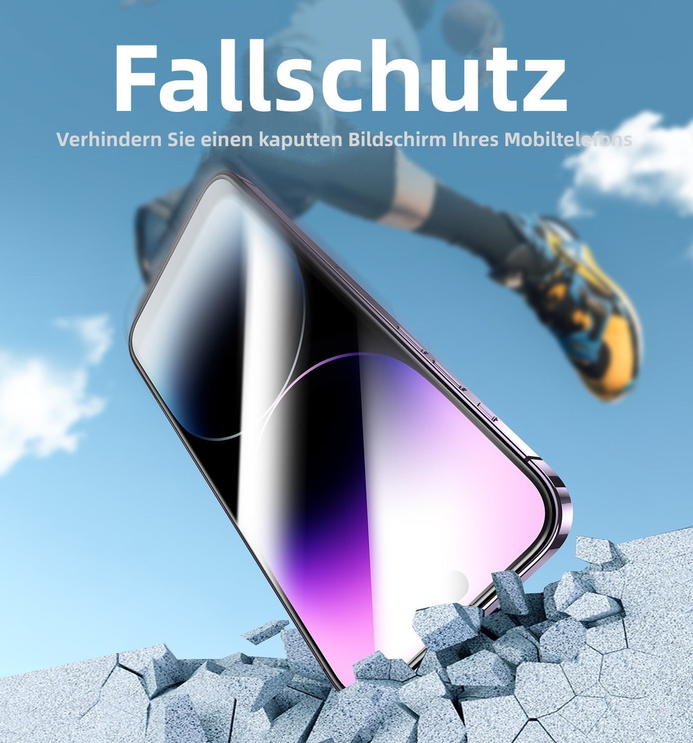 💖LETZTER TAG – KAUF 1, ERHALTE 1 GRATIS📲 Invisible Artifact Displayschutzfolie – Staubfrei ohne Blasen