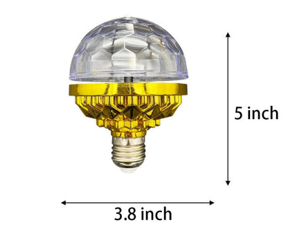💥Begrüßen Sie Weihnachten mit 50 % Rabatt💥 Bunte rotierende Disco Ball Licht