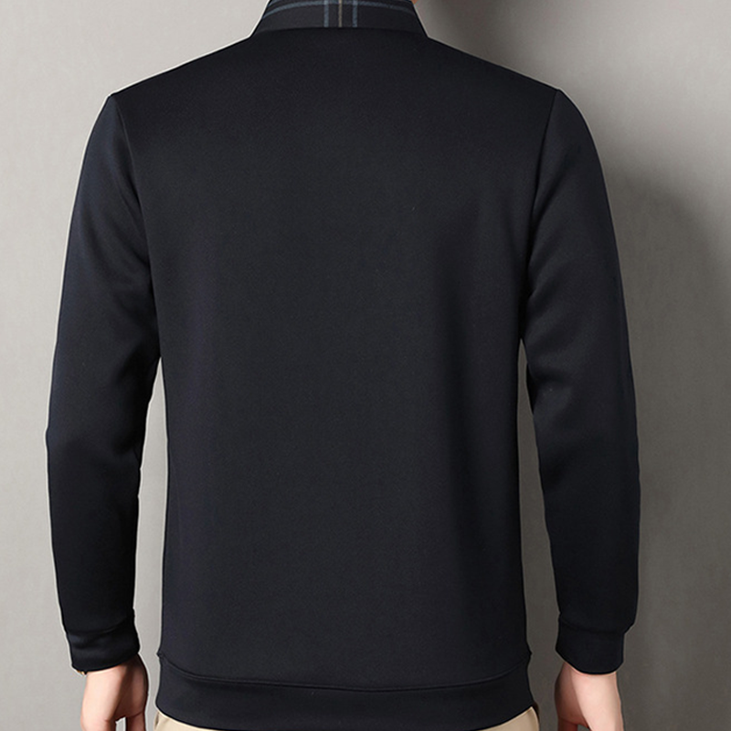 Herren Winterhemd mit Plüschfutter in Layering-Optik