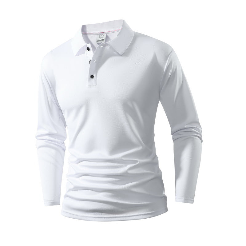 💜 LETZTER TAG DER AKTION – 57 % RABATT 💜Herren einfarbiges Business-Casual-Oberteil mit Kragen
