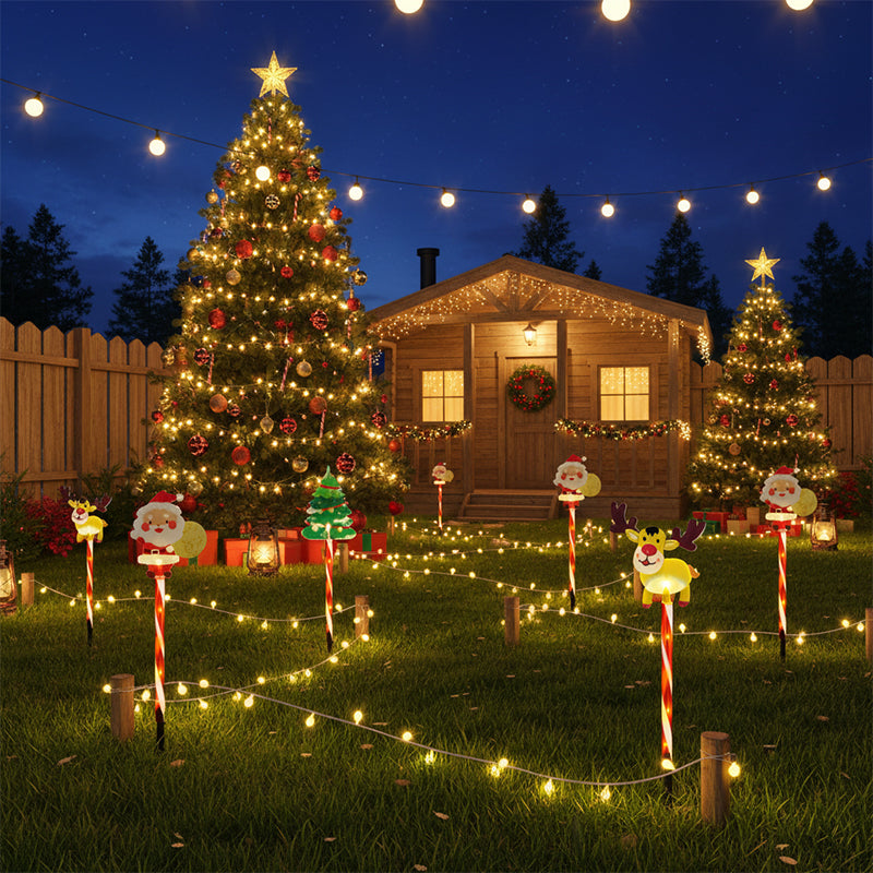 🔥Black-Friday-Mega-Angebot – 50 % Rabatt!🔥🎅Weihnachtliche Garten-Steckleuchte