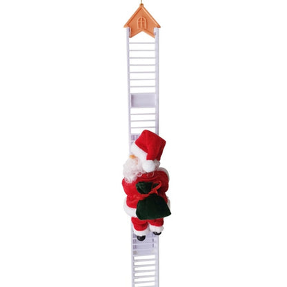 🎅Frühweihnachtsangebote – 50% RABATT🎄Elektrischer Kamin mit kletterndem Weihnachtsmann und Musikspielzeug