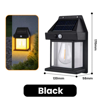 🔥 KAUF 2 ERHALT 3! 💡 SOLAR-WANDLEUCHTE MIT BEWEGUNGS-SENSOR - Automatisches Ein-/Ausschalten, Wasserdicht und Einfach zu Installieren, Perfekt für Garten und Außenbereich 🌳